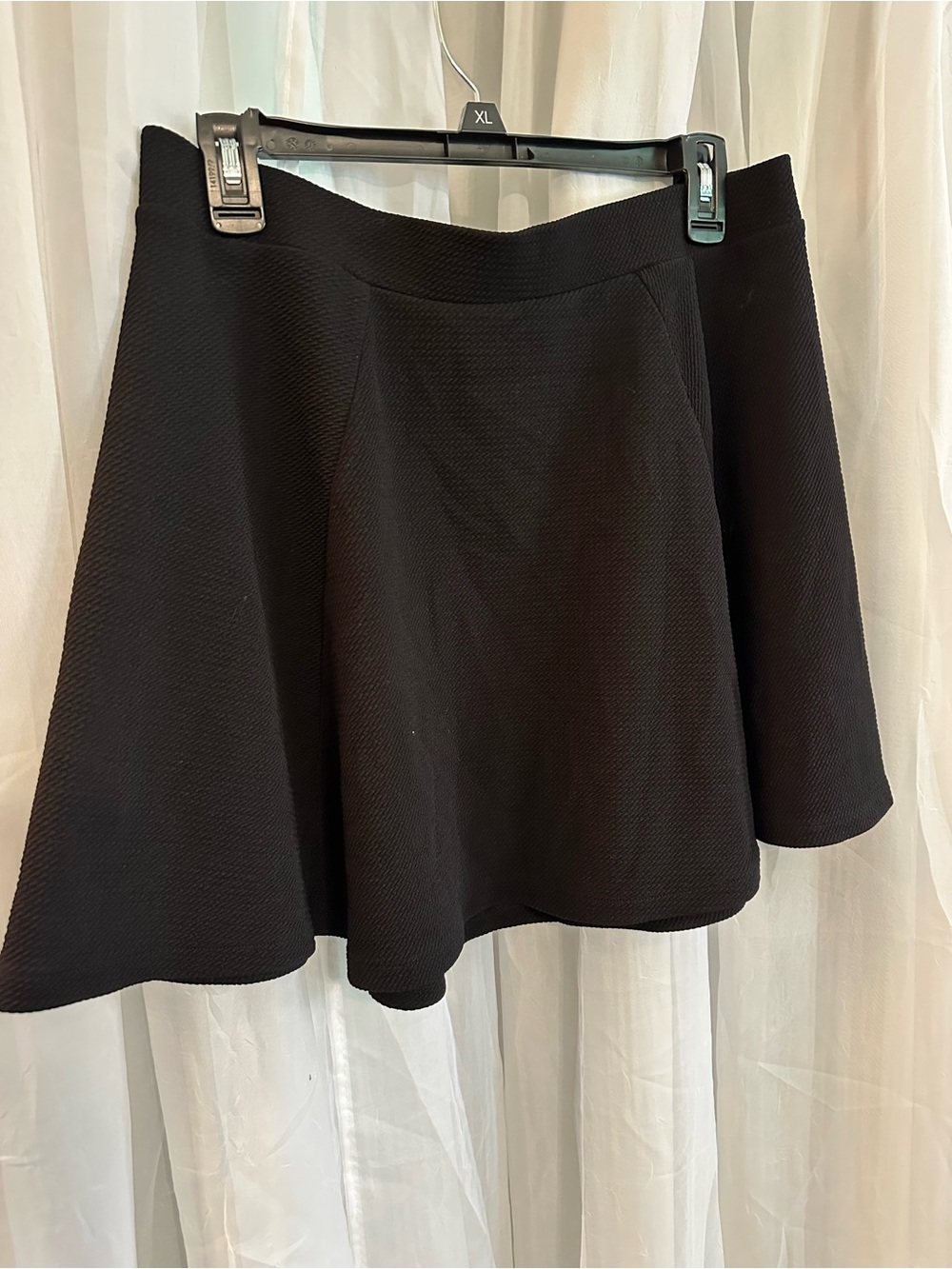 Aeropostale Women's Black A-Line Skater Skirt - Classic Flare